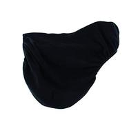 Rhinegold Fleece Saddle Cover-Black Housse de Selle 0, Noir, Taille Universelle