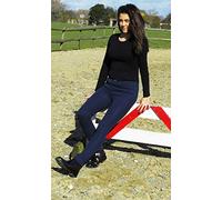 Rhinegold Jodhpurs à Enfiler pour Femme, Femme, Beige, 66 cm