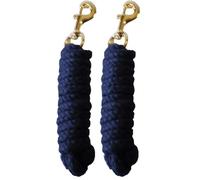 Rhinegold Laisse, 0, Bleu Marine, Taille Unique (Lot de 2)