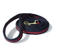 Rhinegold Laisse rembourrée, 0, Bleu Marine/Bordeaux, Taille Unique