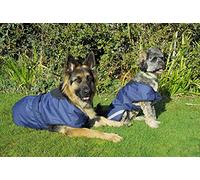 Rhinegold Manteau pour Chien Highland - Taille L (50 cm) - Bleu Marine