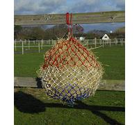 Rhinegold Monarch Filet à Foin à Petit Trou Rouge/Blanc/Bleu 36