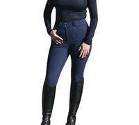 Rhinegold Pantalon d'équitation imperméable Femme, Bleu, 28W