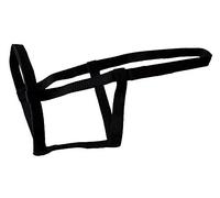 Rhinegold (sans métal Collier de sécurité, 0, Noir, Poney