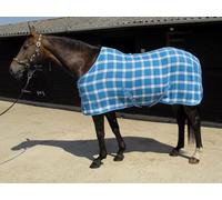 Rhinegold Smart-Tec Tapis gaufré Unisexe, Turquoise, 1,8 m
