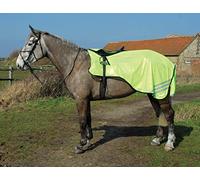 Rhinegold Tapis à pan coupé en Maille Jaune Vif