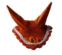Rhinegold Voile Anti-Mouche/Silencieux de Bruit Poney Mandarine