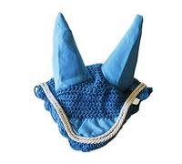 Rhinegold Voile de Mouches conçues pour s'asseoir dans Le Cadre de la Bride M Turquoise