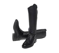 Rhinegold Young Rider Elite Luxus Bottes d'équitation en cuir souple, Noir, 4 (EU37)