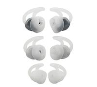 Rhinenet Embouts de rechange compatibles avec écouteurs intra-auriculaires Bose QC20 QC20i QC30 SIE2i IE2 IE3 SoundSport Isolation du bruit SoundSport (blanc)