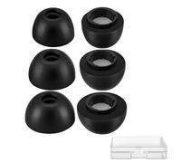 Rhinenet Lot de 3 paires de bouchons d'oreille en mousse à mémoire de forme pour Samsung Galaxy Buds3 Pro, isolation acoustique de qualité supérieure, bouchons d'oreille en mousse de rechange pour
