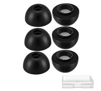 Rhinenet Lot de 3 paires d'embouts en mousse à mémoire de forme pour Galaxy Buds 3 Pro, isolation phonique, embouts de rechange en mousse pour Galaxy Buds 3 Pro SM-R630, adaptés dans un étui de charge