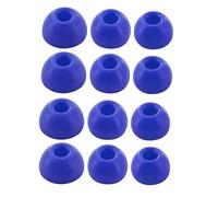 Rhinenet Lot de 6 paires d'embouts pour écouteurs Beats Studio Buds + embouts auriculaires en silicone antidérapant de qualité supérieure, compatibles avec étui de charge, S/M/L (bleu océan)