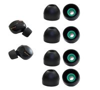 Rhinenet Silicone Ecouteurs Pointe Moyenne 8 Count, Compatible avec Sony 1000XM5/1000XM4/LinkBuds S/WF-C500/WF-C700N, Noir