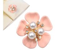 Rhinestone Button Covers - Decorative Crystal Hardware for Women | Precision-Set Faceted Glass with Polished Finish & Universal Base for Blouses, Blazers and Suits