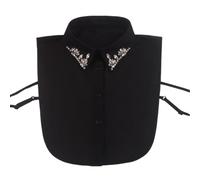 Rhinestone Collar For Women | Shimmer Neckwear | Christmas Detachable