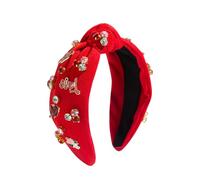 Rhinestone Hairband for Women, Valentine’s Headband with Heart, Holiday Headband for Women, Valentine’s Day Jewelry Hairband, Heart Shaped Headband, Rhinestone Valentine’s Headband