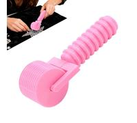 Rhinestone Press Rollers - Outil de rouleau en de perle | Pressage précis détachable pour les projets, poignée robuste avec rouleau lisse idéal pour les vêtements de broderie d'argile, 12 x 4