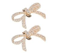 Rhinestone Shoe Charm, Crystal Shoe Accessories, Removable & Elegant Design, 2.56x1.57x0.39 inches Footwear Embellishments, High Heel Decorations for Dress Shoes, Special Occasions