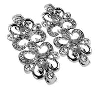 Rhinestone Sweater UK Shawl Collar Scarf Ring Women's Brooch Pins Dress Tightener Clip Fashion Accessory