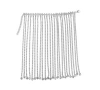 Rhinestone Wine Bottle Cover - 4 Pieces Shiny Adjustable Home Decor,Rhinestone Decorative Wine Bottle Fringe,for Champagne Whiskey Wedding Holiday Birthday Party Offices Home Dormitory Apartments