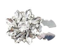 Rhineurous Strip Cover - Couvre-chemise - Boutons de manchette avec ornements en brillant - Accessoire d'événement formel - Pince à manches tendance pour femme, Siehe Beschreibung, Strass +