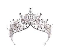 Rhingestone Crystal Crown Bridal Wedding Tiaras and Crowns for Women Prom Pragant Princess Birthday, Photography