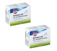 RHINICUR - Sel de Rinçage contenant un mélange de sels minéraux avec 5% de sel naturel d'Ems 2 Boites de 20 sachets de Sel de Rinçage RHINICUR (2)