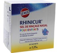 Rhinicur Sel De Rinçage Nasal Pour Enfants Sachets 20x1,25g
