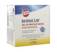 Rhinicur Sel De Rinçage Nasal Pour Enfants Sachets 20x1,25g