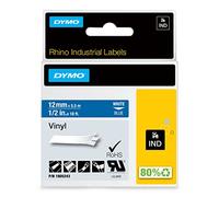 Ruban encreur DYMO IND RHINO 1805243 Vinyle Couleur de ruban: bleu Couleur de police:blanc 12 mm 5.5