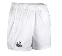 Rhino Short de rugby Auckland SS01 Mixte Blanc Taille L