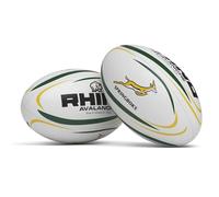 Rhino Ballon de Rugby SA Avalanche Blanc/Vert/Doré Taille 5