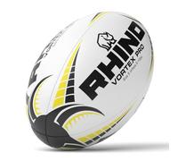 Rhino - Ballon de rugby VORTEX PRO (Taille 5) (Blanc)