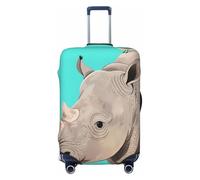 Rhino Bird Housse élastique pour valise XL de 73,7 à 81,3 cm Turquoise