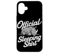 Rhino Chemise de Nuit Officielle Rhinoceros Coque pour iPhone 16 Plus