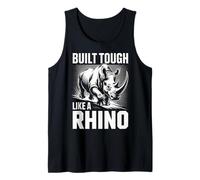 Rhino construit Dur comme Un rhinocéros Zoo Animal rhinocéros Débardeur