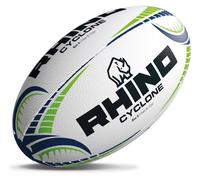 Rhino Ballon de rugby Cyclone Taille 3 Blanc