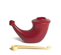 Rhino Horn Outil d’irrigation nasale Rouge