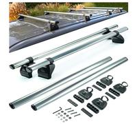 Rhino KammBar Fleet | Compatible avec Ford Transit 2014+ L2H2/L2H3/L3H2/L3H3/L4H3 | Galerie de Toit, Porte-Bagages de Voiture | Barres de Toit pour Véhicules Utilitaires, 3 Pièces | Acier galvanisé