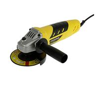 Rhino - Meuleuse angulaire, Meuleuse d'angle 115mm/710W/230V/Poignée réversible - Forme ergonomique bi-matière - Idéal pour tronçonner, ébarber acier et tous types de matériaux Gris