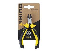 RHINO - Mini pince coupante diagonale, mini pince coupante de côté 110 mm universelle - Fabriqué en Acier haute qualité - Longueur 110 mm - Garantie à vie - Plusieurs tailles disponibles