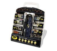 Rhino - Outils rotatifs multifonction, Coffret complet Outil multifonction 135W + 1 flexible + 300 Accessoires - Vitesse de rotation variable 8000-32500 tr/min Gris