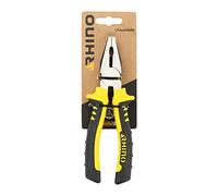RHINO - Pince universelle 175 mm à forte démultiplication - Fabriqué en Acier haute qualité - Coupe & Serre - Manche ergonomique bi-matière - Garantie à vie - Plusieurs tailles disponibles