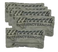 RHINO RESCUE 4" Bandages D'urgence Israéliens, Pansement sous pression, 5PC
