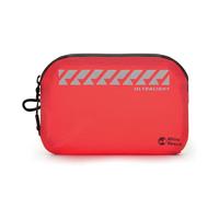 RHINO RESCUE Mini trousse de premiers secours, kit médical portable et étanche pour la randonnée, le tourisme, le cyclisme, la voiture, les voyages, 14 x 9 x 2 cm, rouge