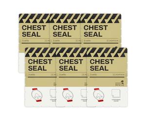 RHINO RESCUE Vented Chest Seal, Recharge IFAK Trousse Secours, 6pc