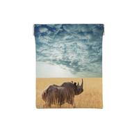 Rhino Rhinocéros, Sac de Rangement pour Femmes, Portefeuille supérieur à Presser, Petit Porte-Monnaie, Pochette de Changement