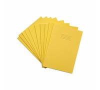 Rhino S10 Lot De 10 S D'exercice 64 Pages Jaune Format A4