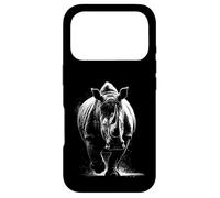 Rhino Safari Motif Amoureux des Animaux africains Coque pour iPhone 17 Pro